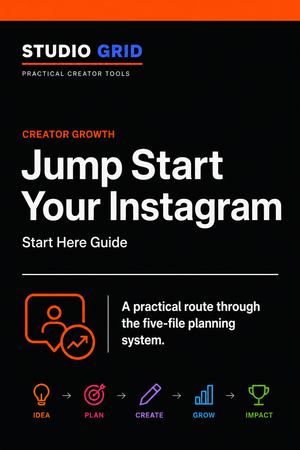 Jump Start Your Instagram